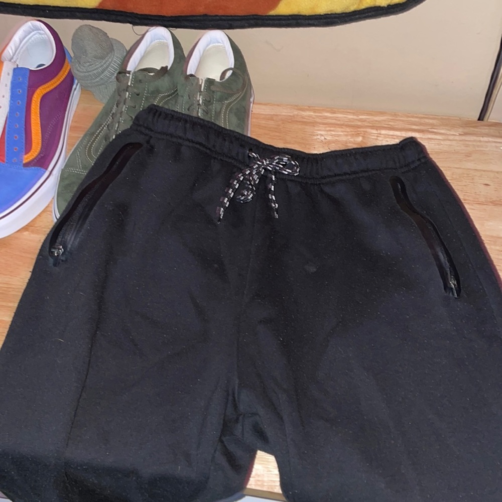 Black joggers